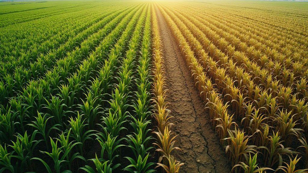 Corn Monitoring: Detection of Failures, Development, and Water Stress