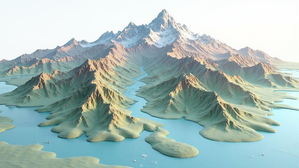 Digital Surface Model (DSM): Applications in Relief and Drainage Analysis