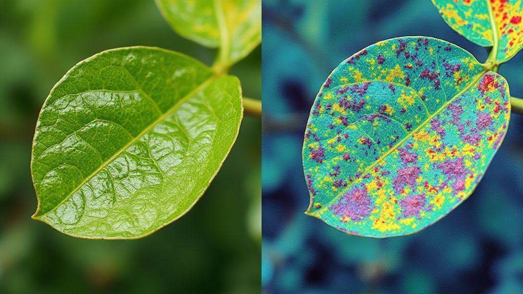 Iron Deficiency: Ferric Chlorosis and Identification in Multispectral Images