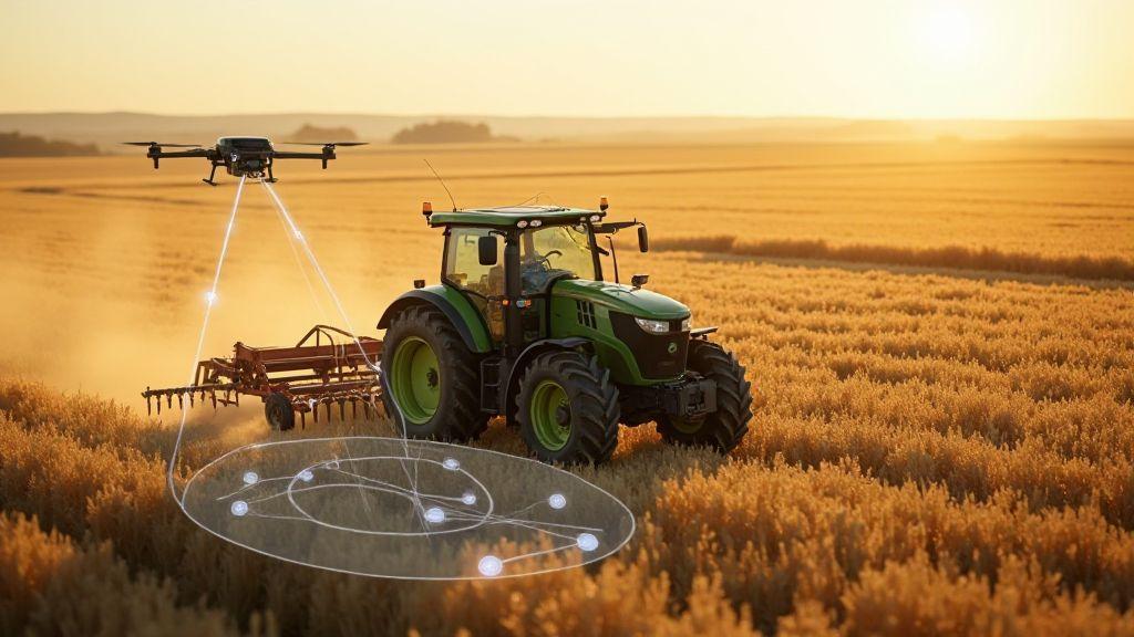 Mapping Software Integration with Autonomous Tractors and Agricultural Machinery