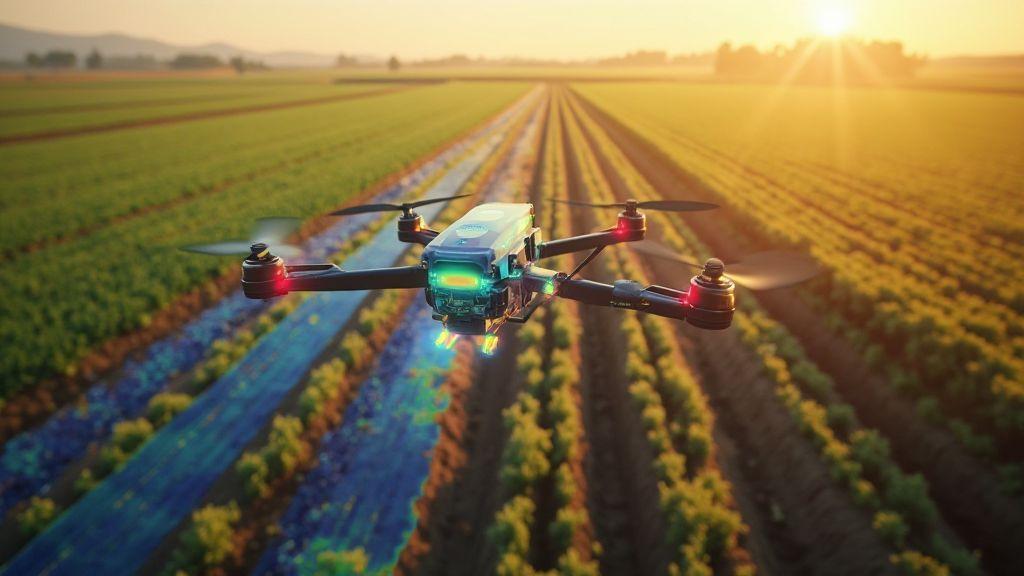 Thermal Sensors in Drones: Detecting Water Stress and Irrigation Problems